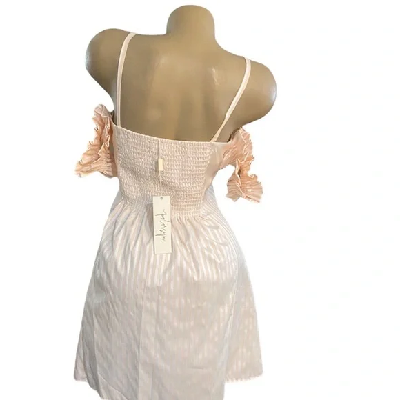 Petersyn Skylar Dress Melon Peach Medium NEW NWT - Picture 2 of 2